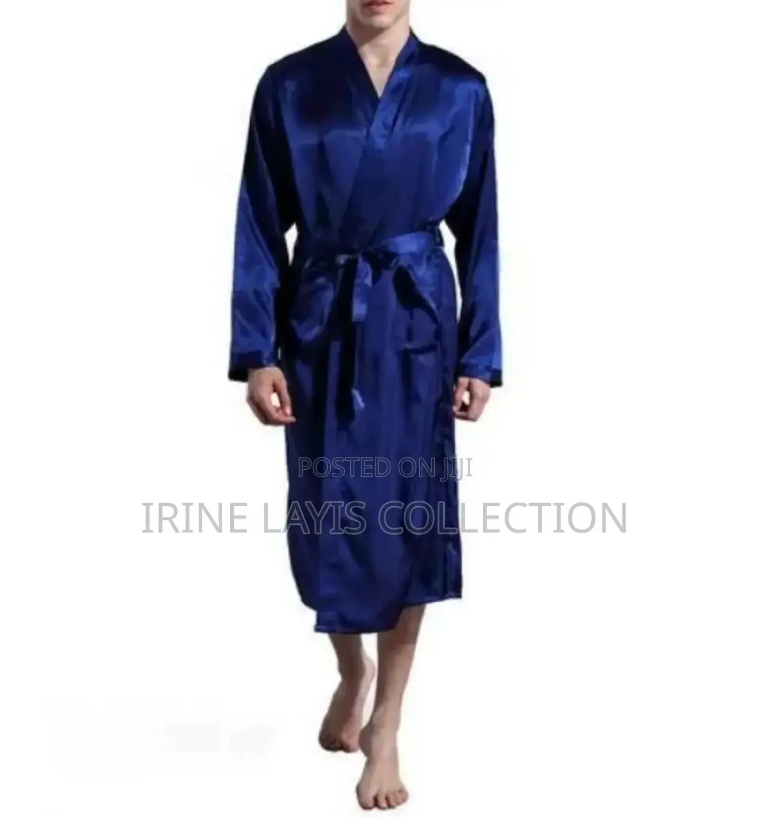 Men's Plain Sleep/Bathroom Robes