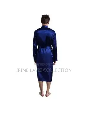 Men's Plain Sleep/Bathroom Robes