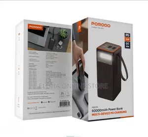Porodo 60000mah High Capacity Power Bank