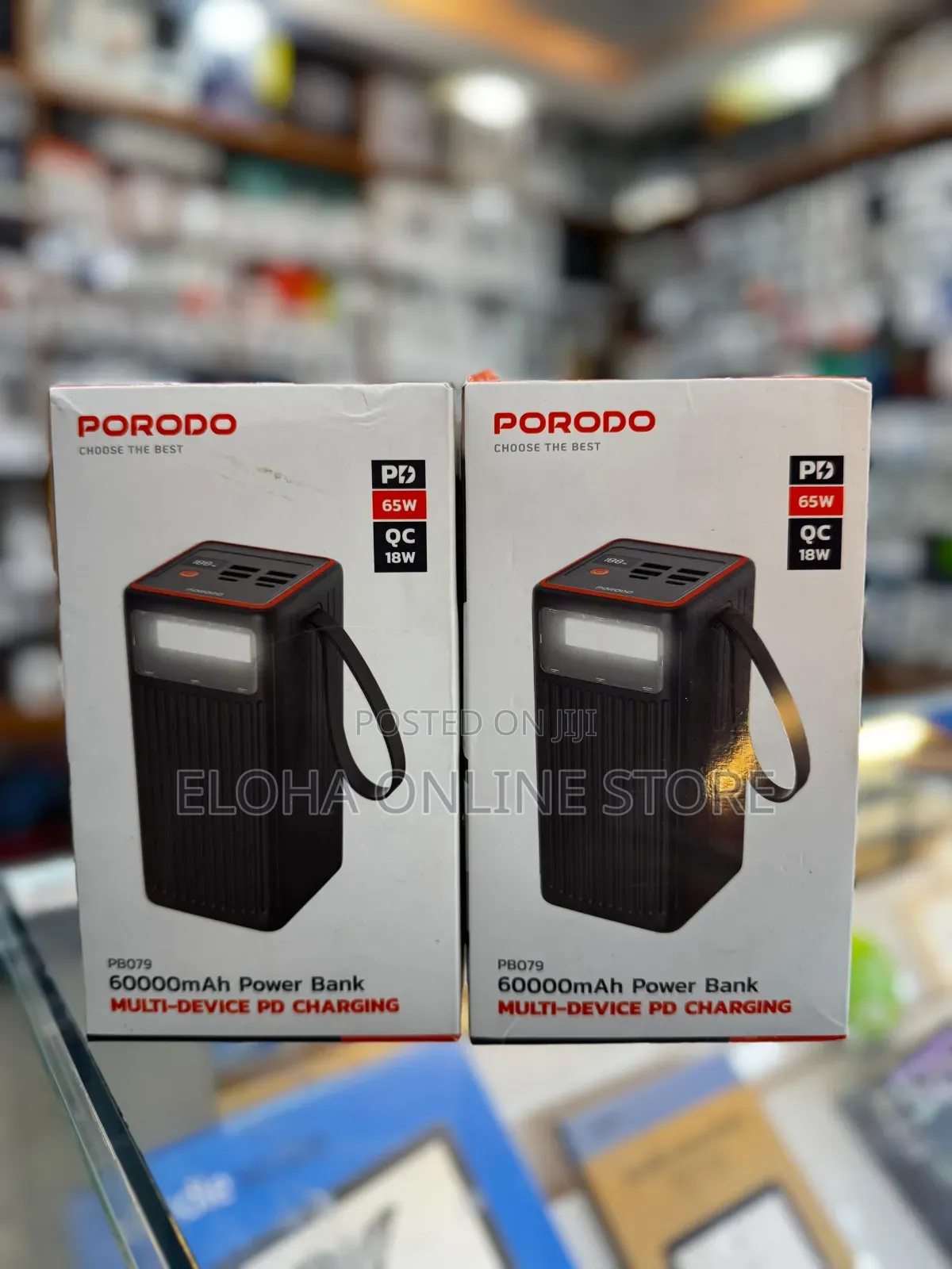 Porodo 60000mah High Capacity Power Bank
