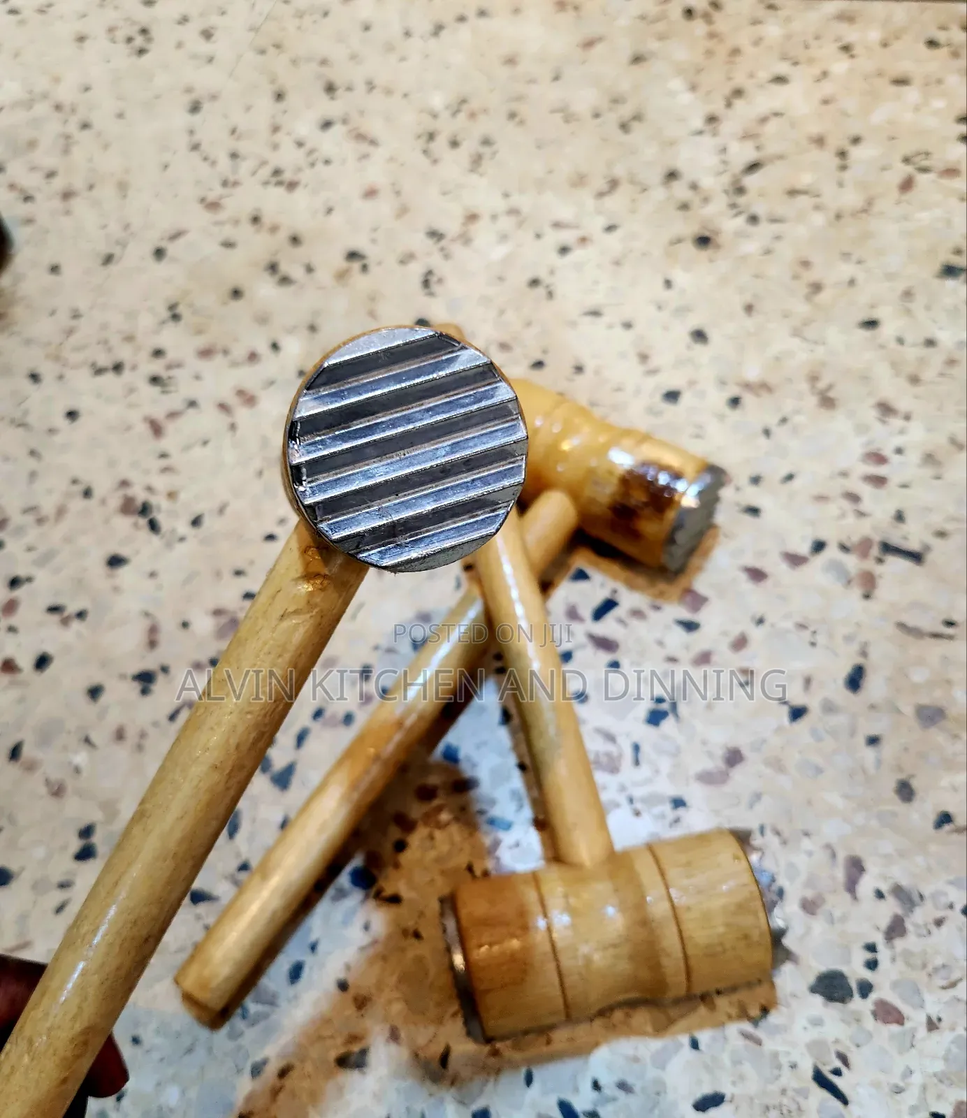Meat Hammer/Tenderizer
Perfect for Kitchen,Cooking,Grilling