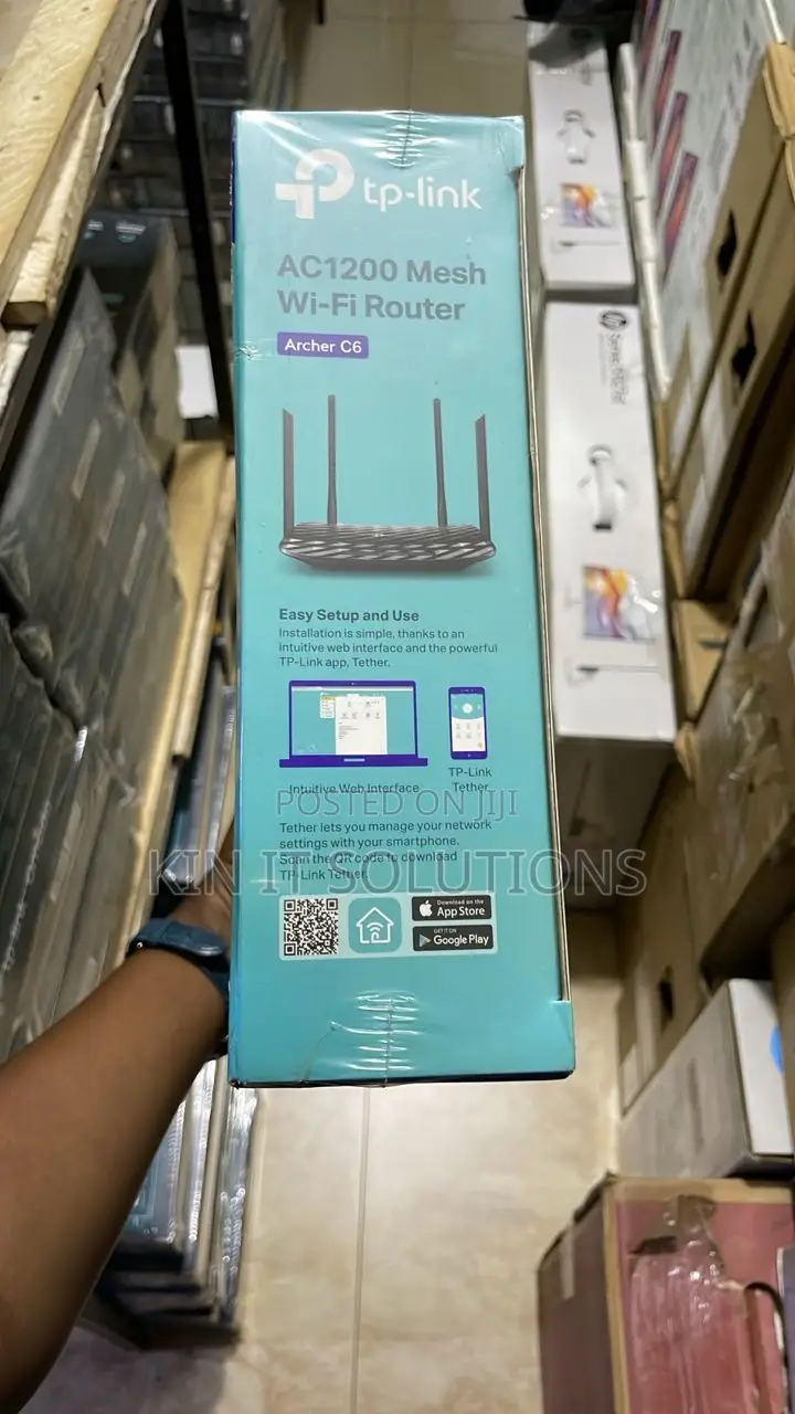 T-P Link Archer C6 Router.