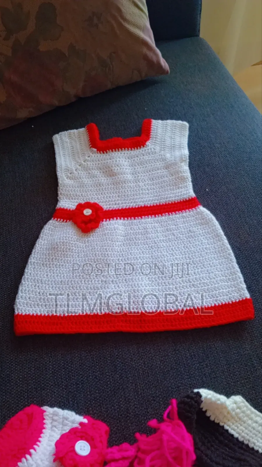 Newborn Crochet Dress