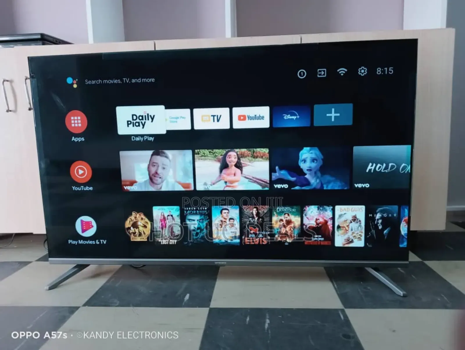 Skyworth 43 Inch Smart Google Tv Full Hd  With Netflix-black