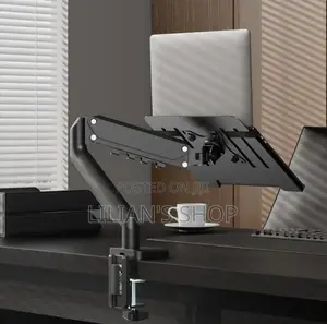 2in1 Adjustable Clippable Laptop Holder