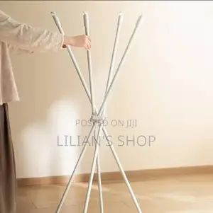 X-Shaped Foldable Clothes Drying Rack