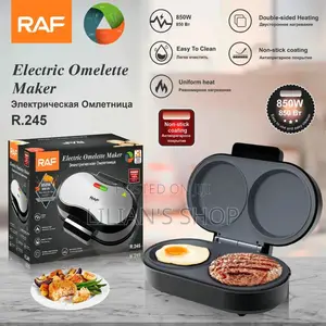 Raf Double Burger and Omelette Maker