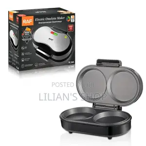 Raf Double Burger and Omelette Maker