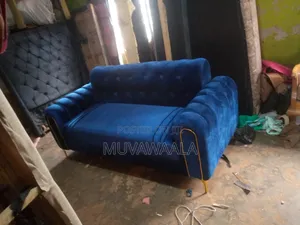 Zinc Blue Three Sofa Set