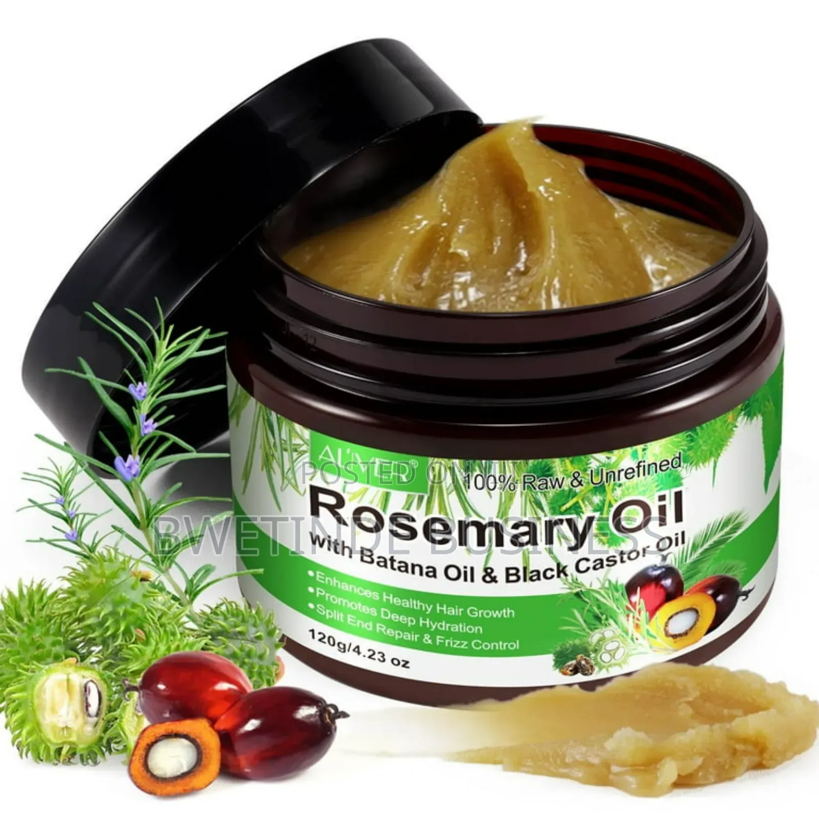 Batana Rosemary Hair Oil for Scalp Hair Strengthening