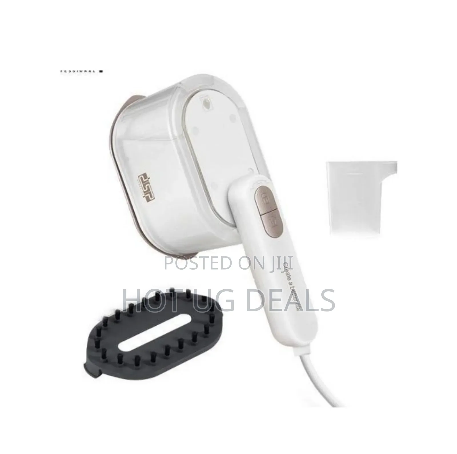 Dsp Portable Micro Handheld Cloth Garment Steamer - White.