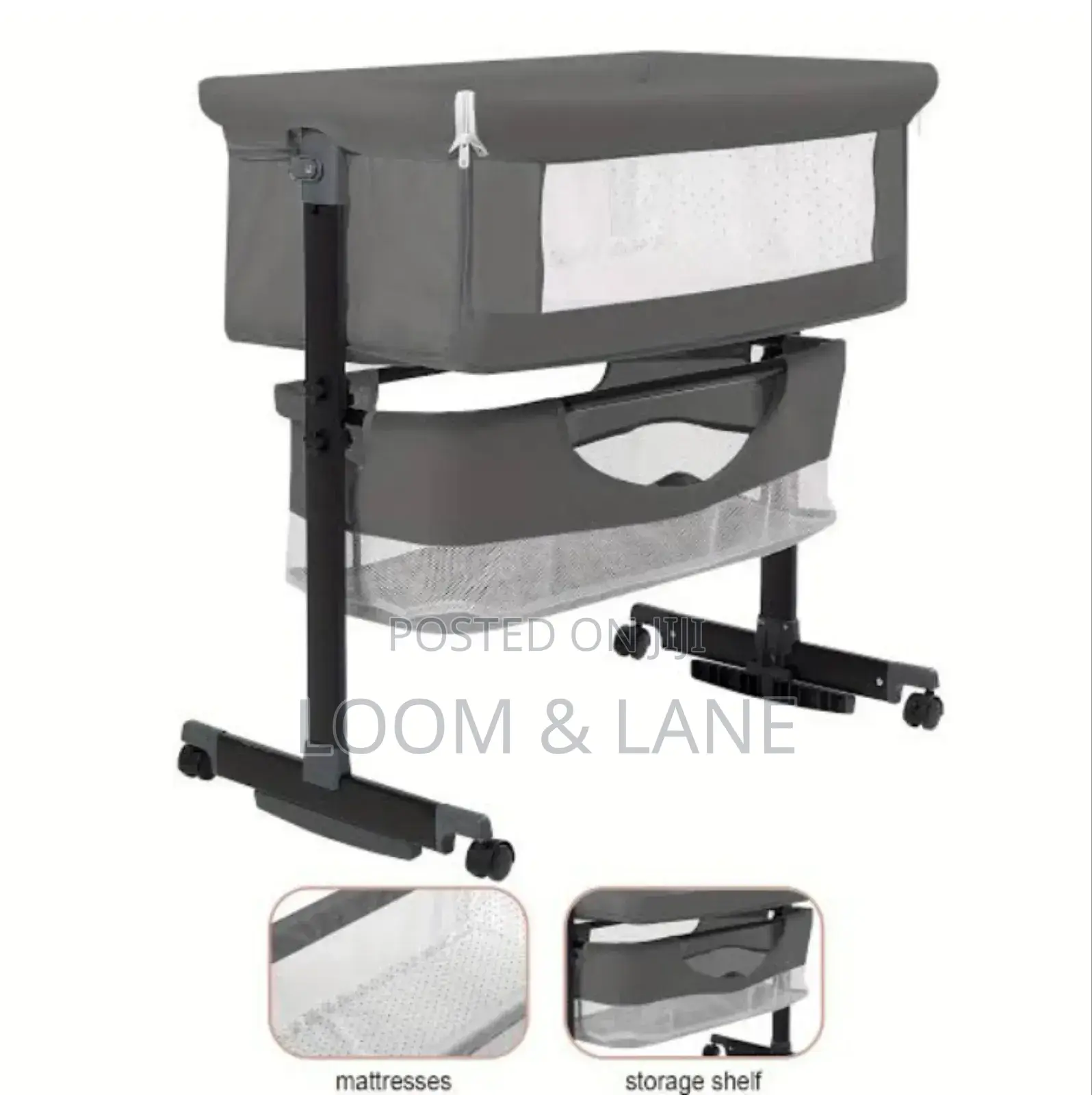 3 in 1 Convertible Baby Bassinet Crib