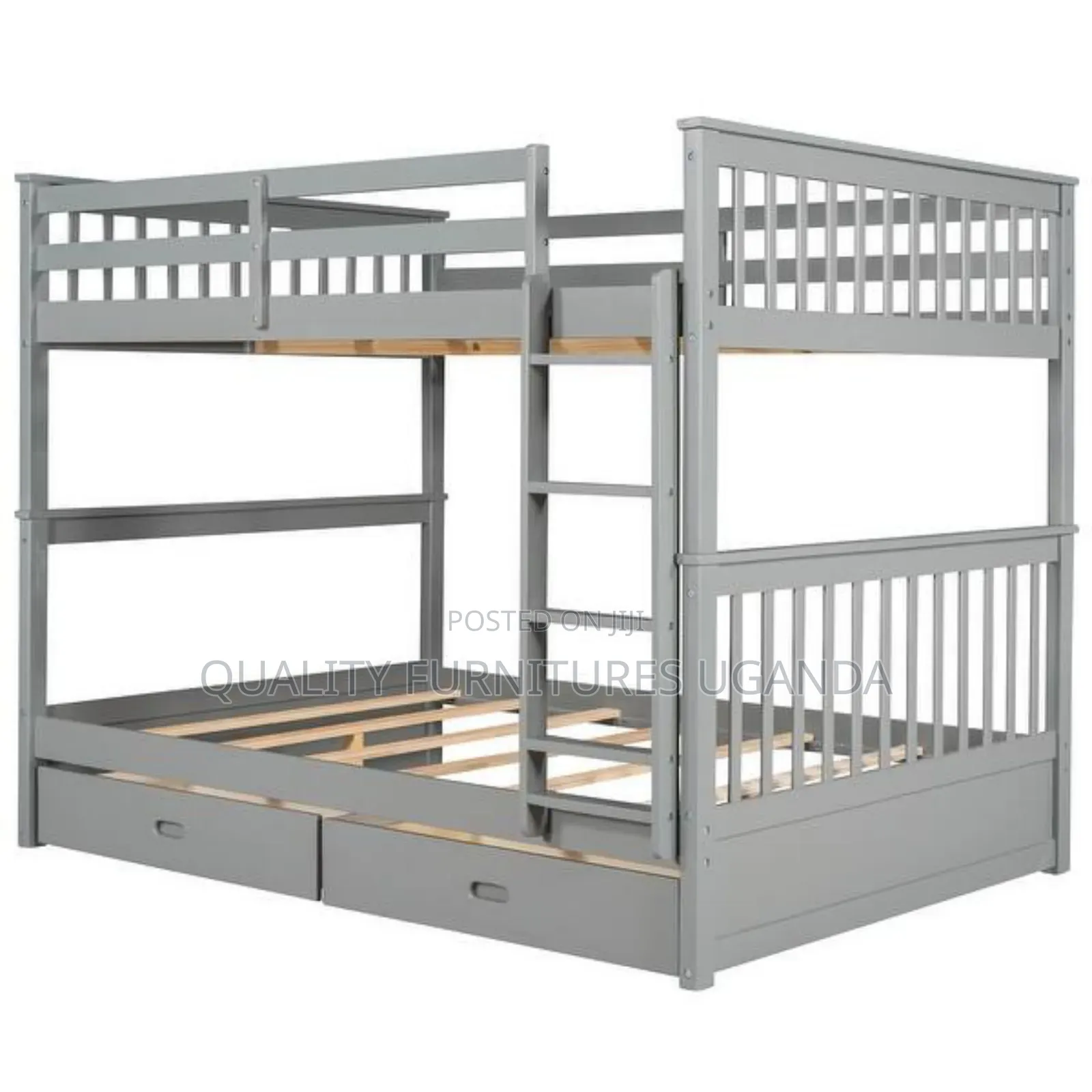 4x6 Gray Coloured Twin Decker