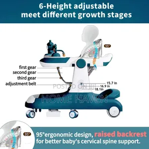 3in1 Baby Walker With Wheels
