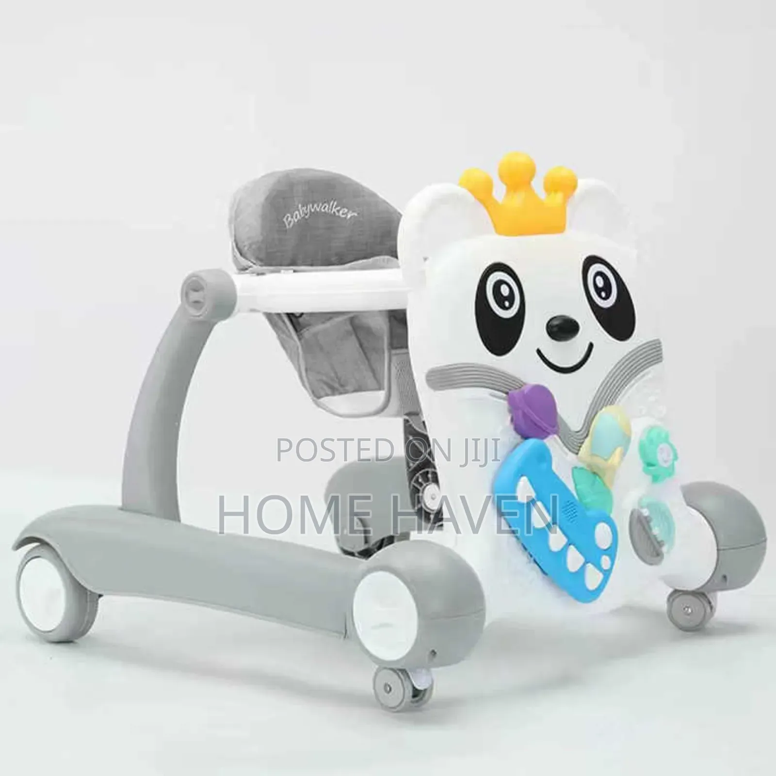 Portable Foldable Kid's Baby Walker With Music