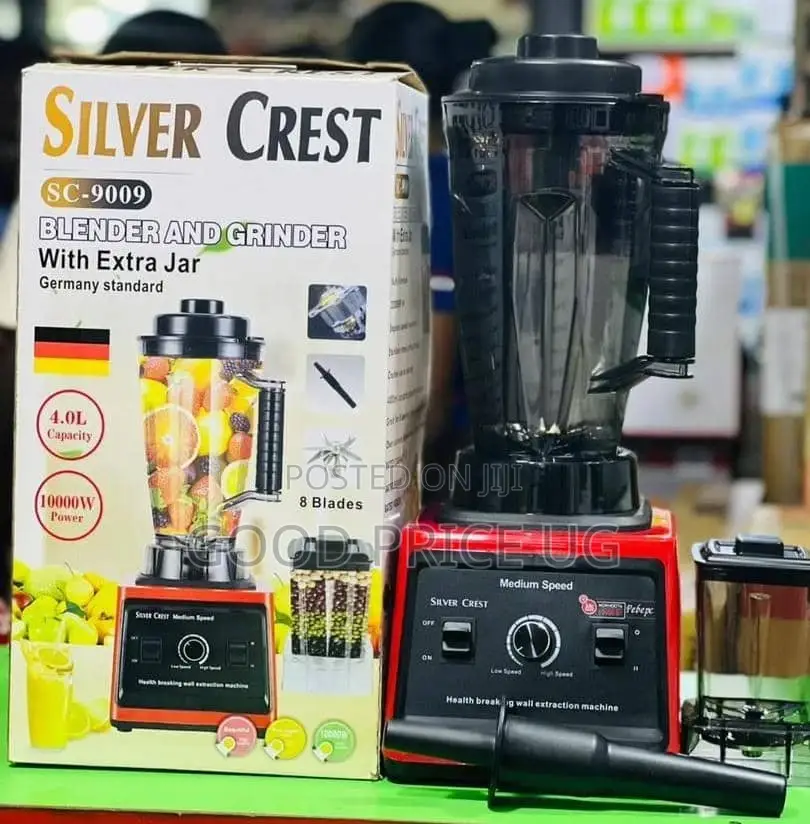 4 Litres Silvercrest Commercial Blender With Extra Jah