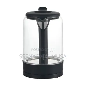 Midea Electric Kettle 1.8l Transparent Glass With Auto Shut-Off