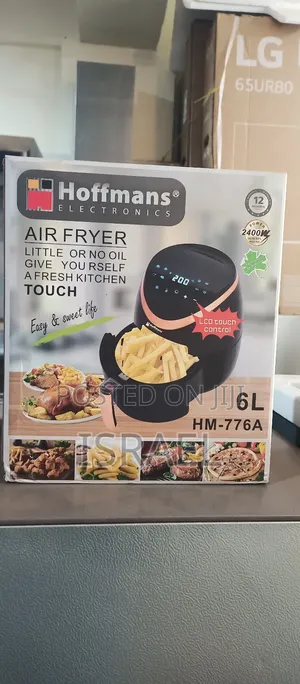 Air Fryer Hoffman 6litres Uses Little or No Oil