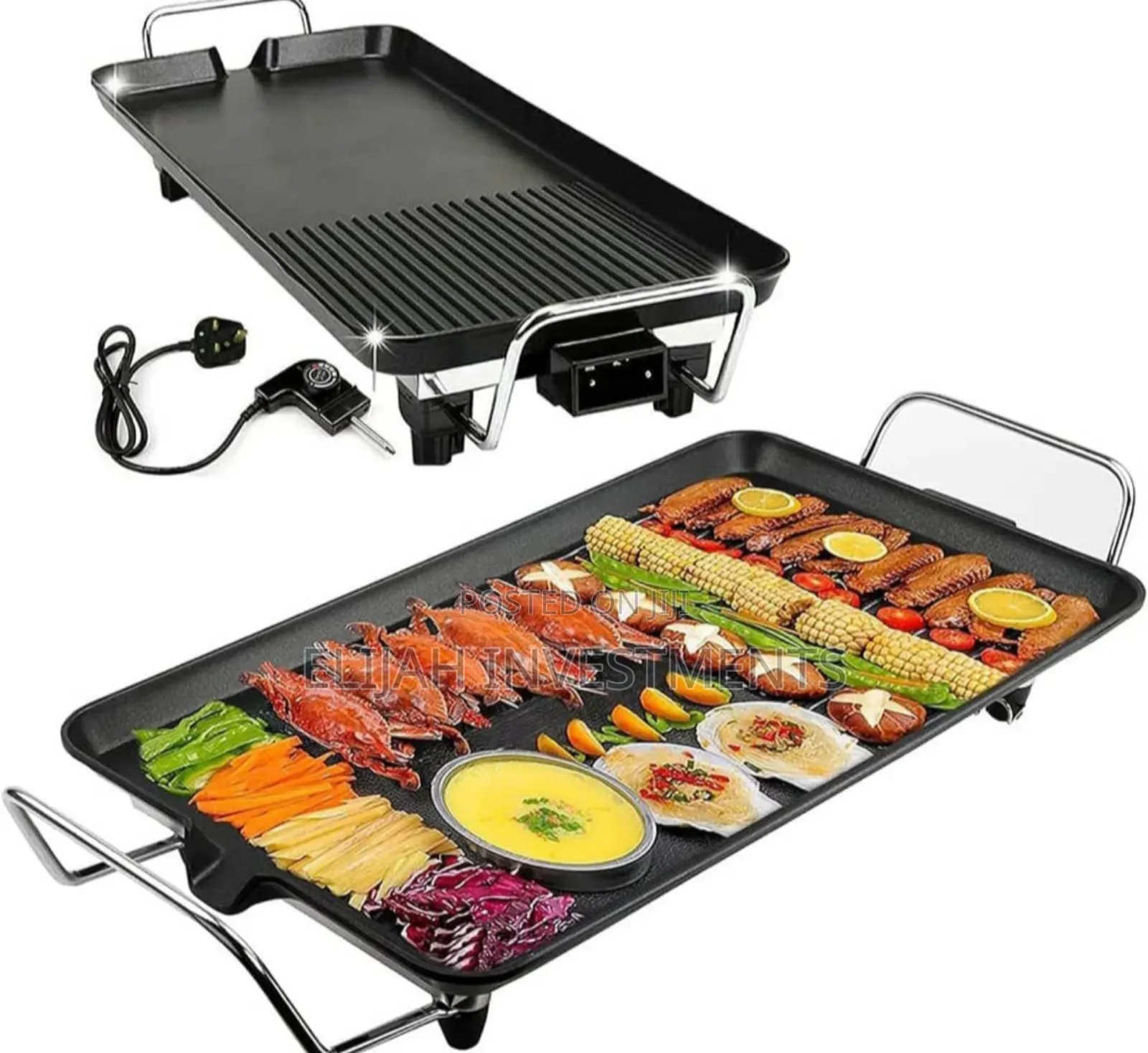 Winning Star 2in1 Electric Grill Pan