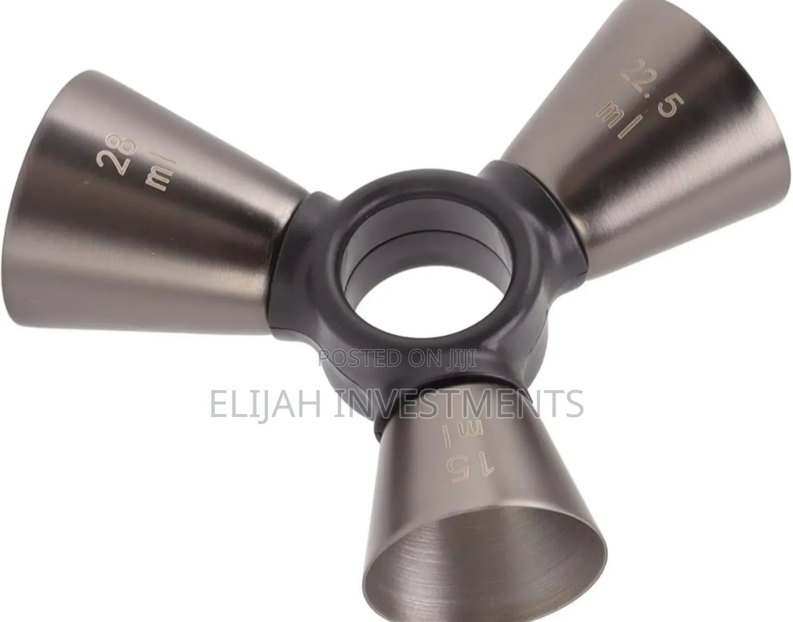 Stainless Steel 3-End Bar Measuring Cup