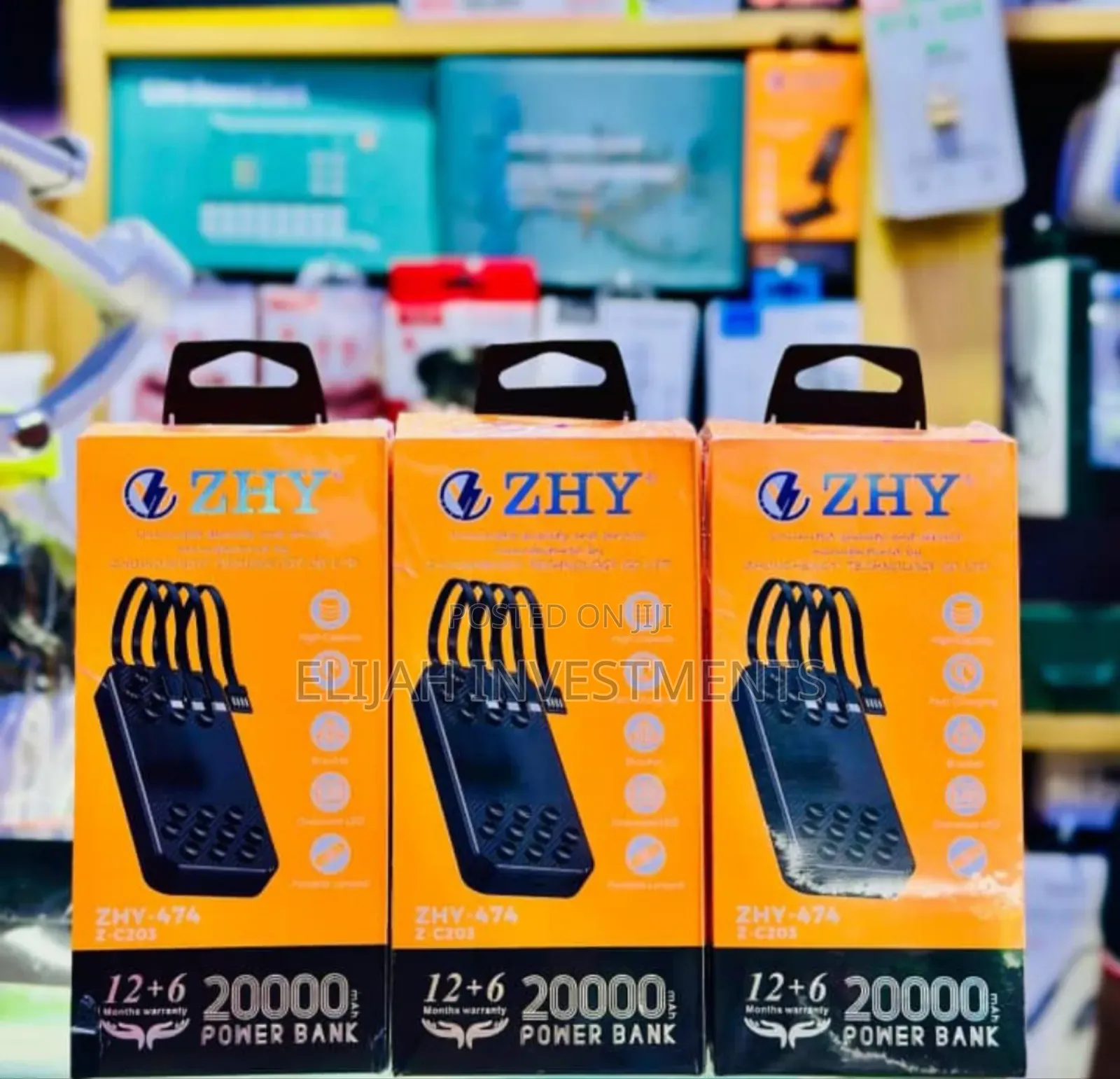 Zhy 2000mah Pocket Power Bank