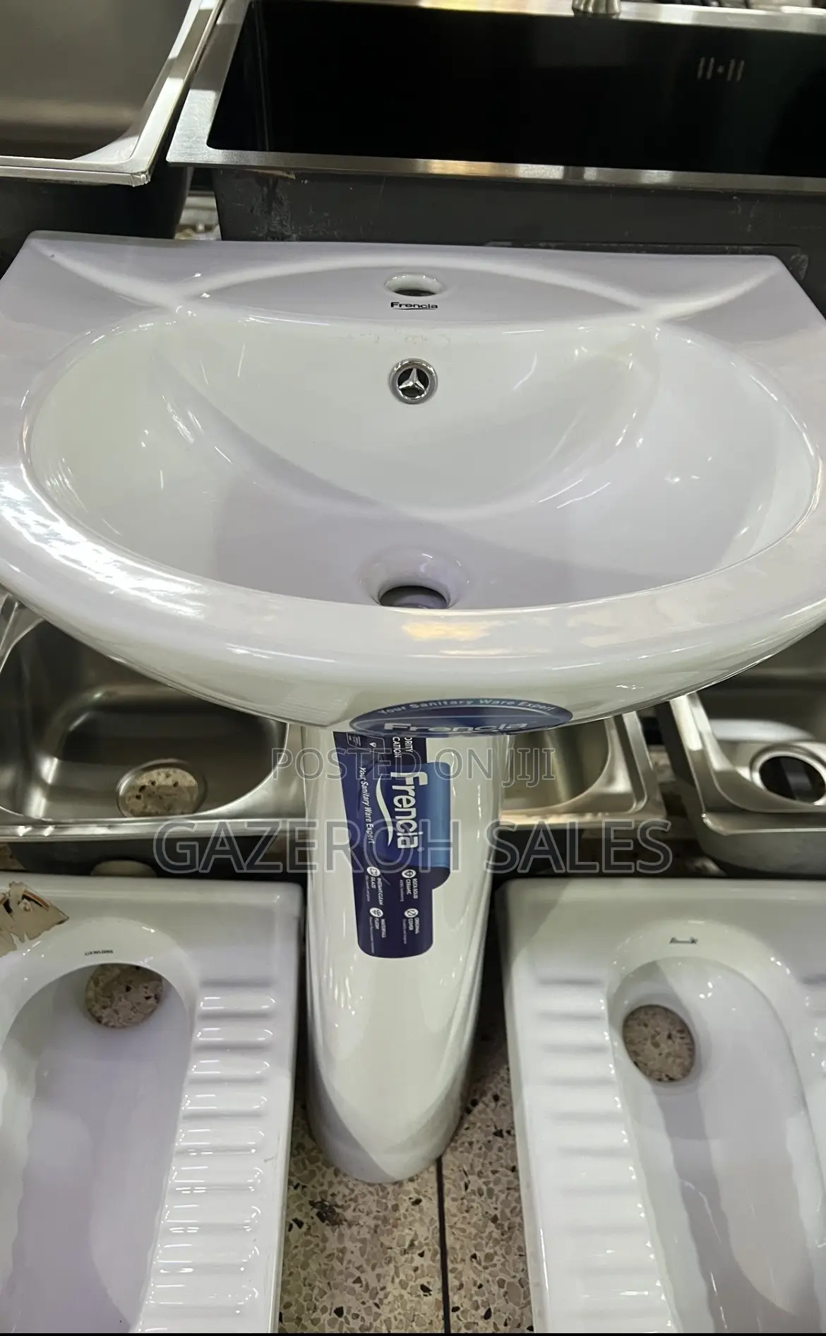 Frencia Wash Hand Basins – Complete Sets