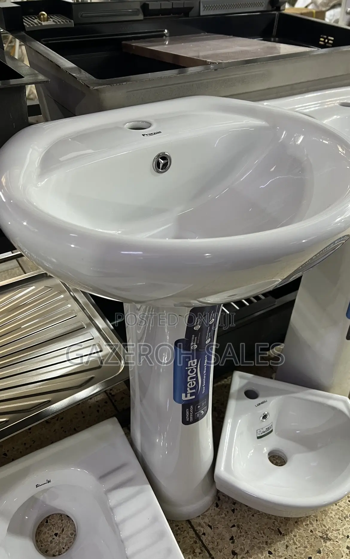 Frencia Wash Hand Basins – Complete Sets