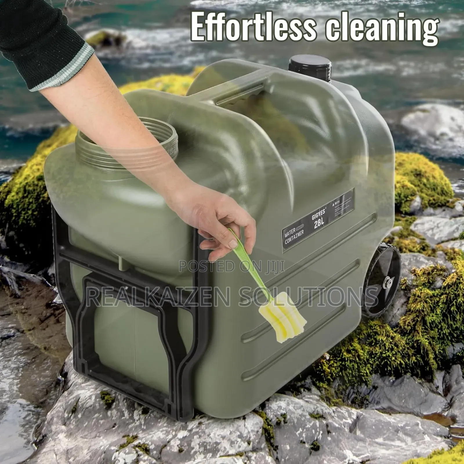 28l Bpa-Free Leak-Proof Camping Container Jug With Spigot