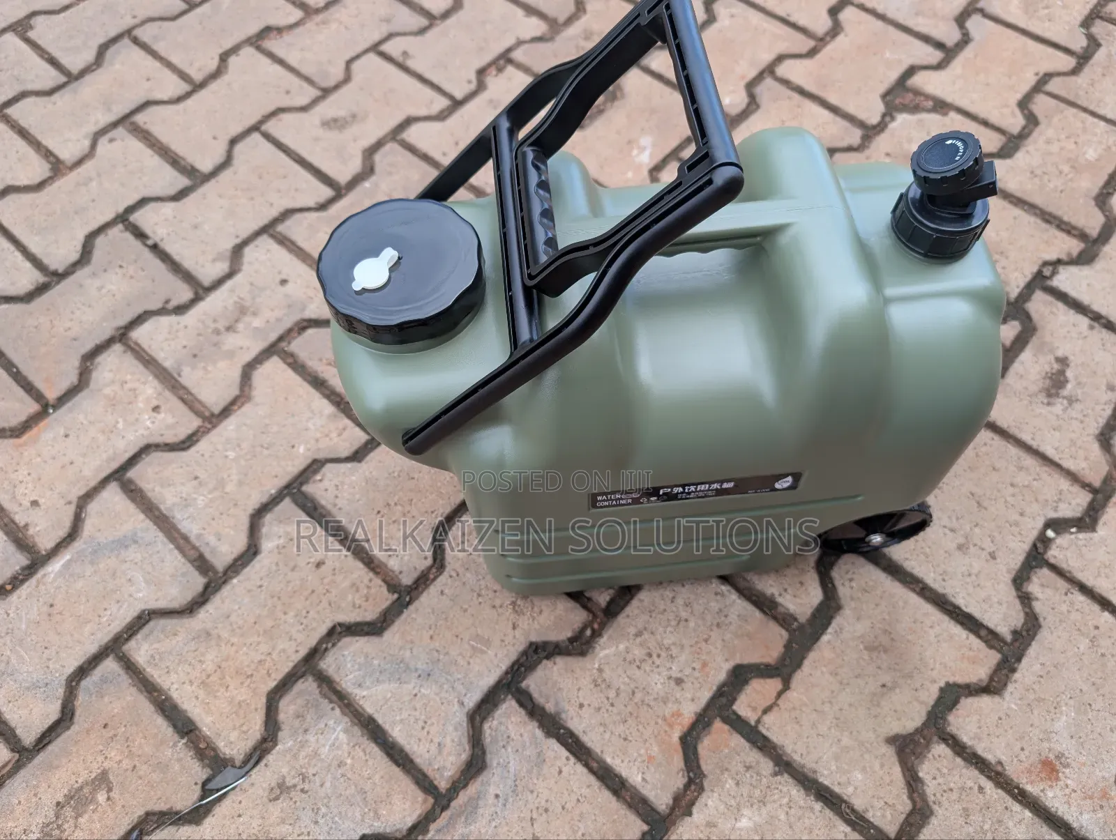 28l Bpa-Free Leak-Proof Camping Container Jug With Spigot