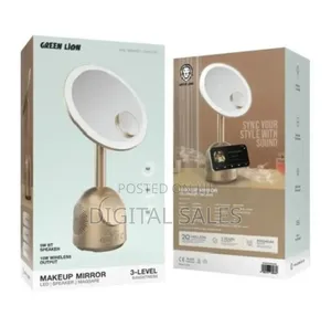 Photo - Green Lion Makeup Mirror With Speaker and Magsafe Charger