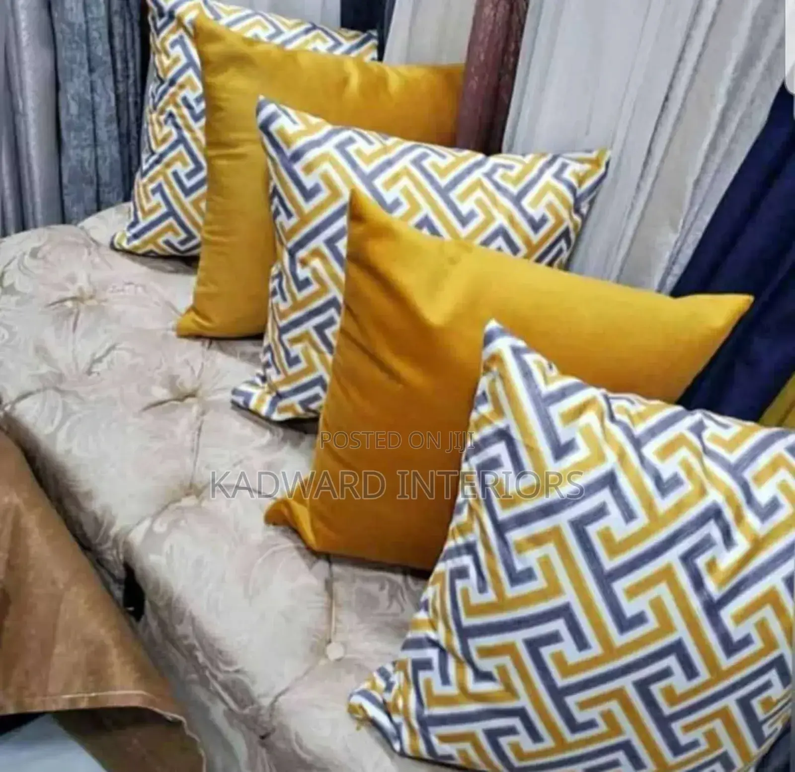 Blending Sofa Throw Cushions