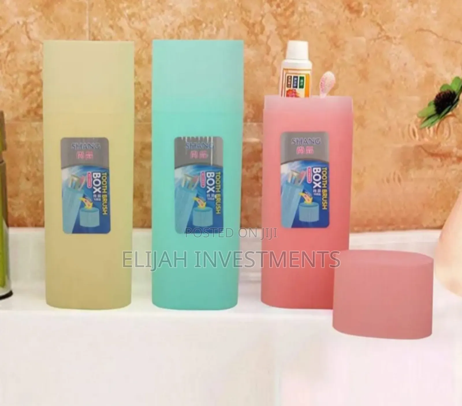 Portable Travel Toothbrush Storage Box Case