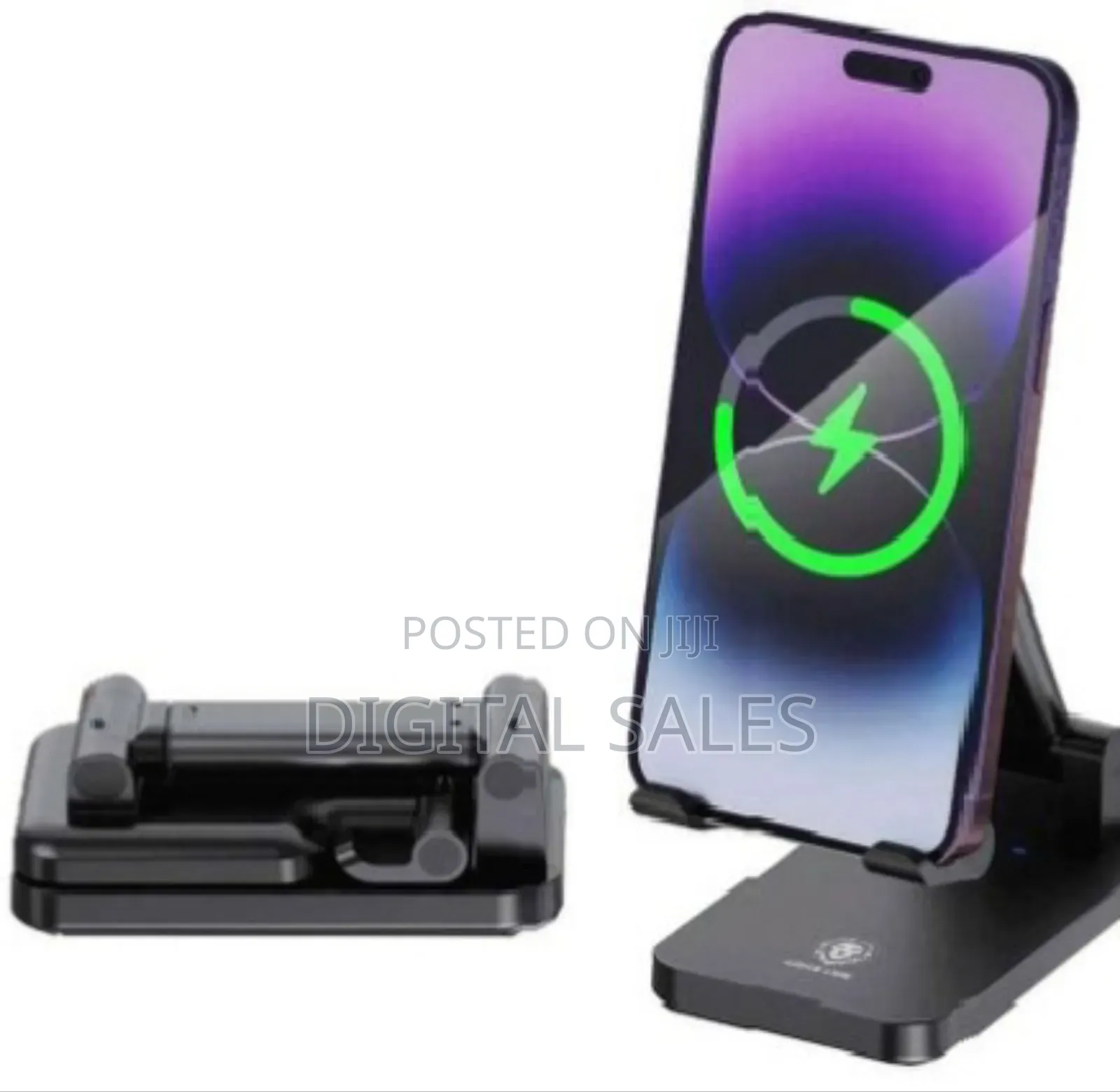 Green Lion Foldable Wireless Charging Stand 15w