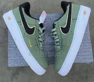Original Nike Air Force 1 Low “Oil Green Metallic Swoosh”