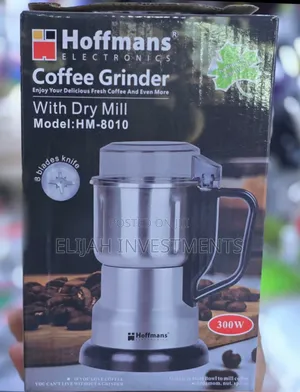 Hoffmans 300w Coffee Grinder With Dry Mill