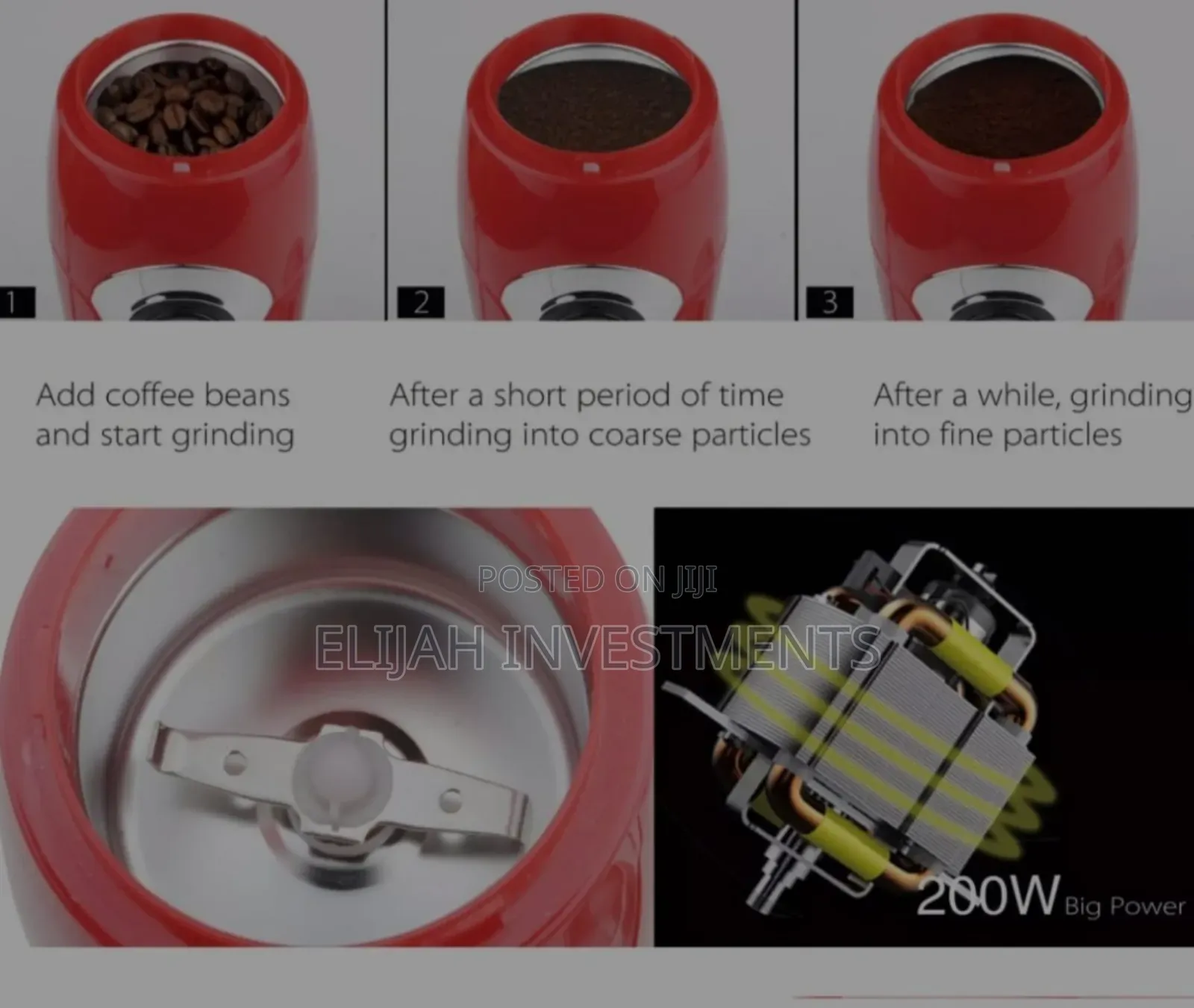 DSP Coffee Spice Grinder 200w Ka-3002