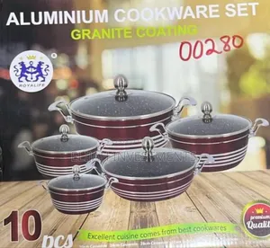 10cs Aluminium Cookware Set