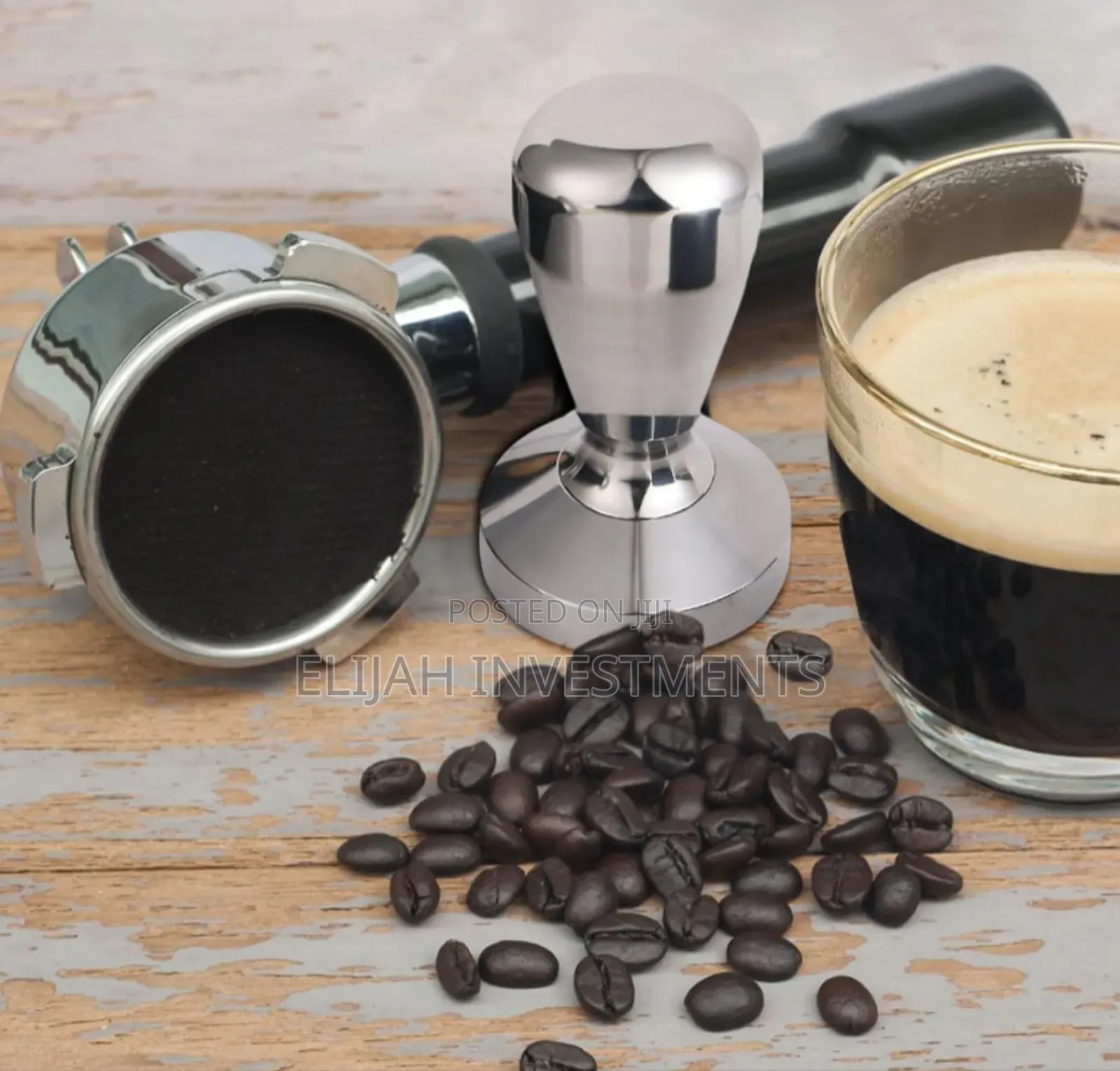 Premium Quality 51 Mm Stainless Steel Heavy Coffee Tamper
