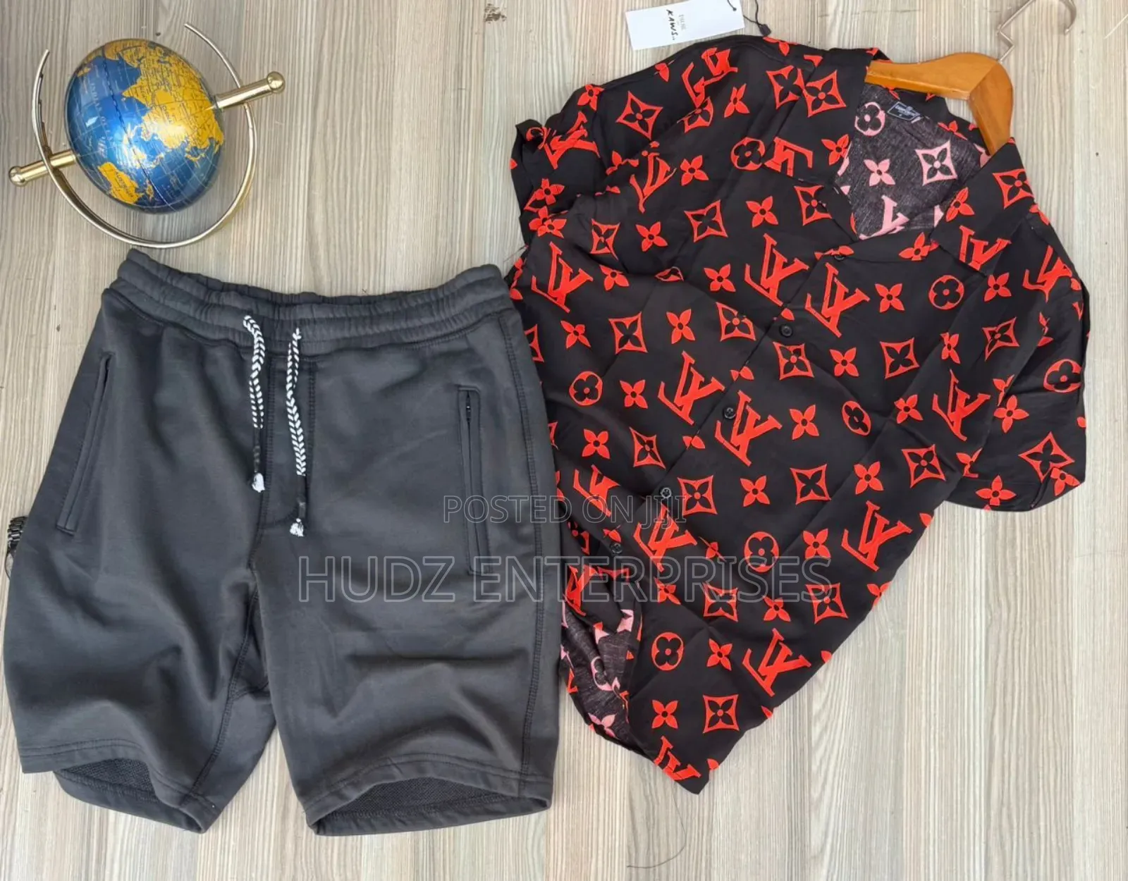 2pc Shirt and Short Multi Color