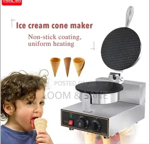 Stainless Steel Waffle Cone Making Machine