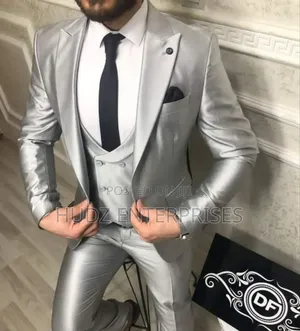 Partyyy Suit Silver Grey