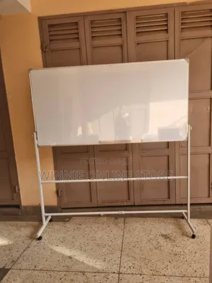 Erasable Magnetic White Board 120 by 150 With Stand
