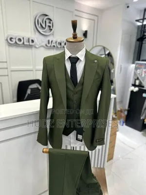 Graduation Suit in Green Color