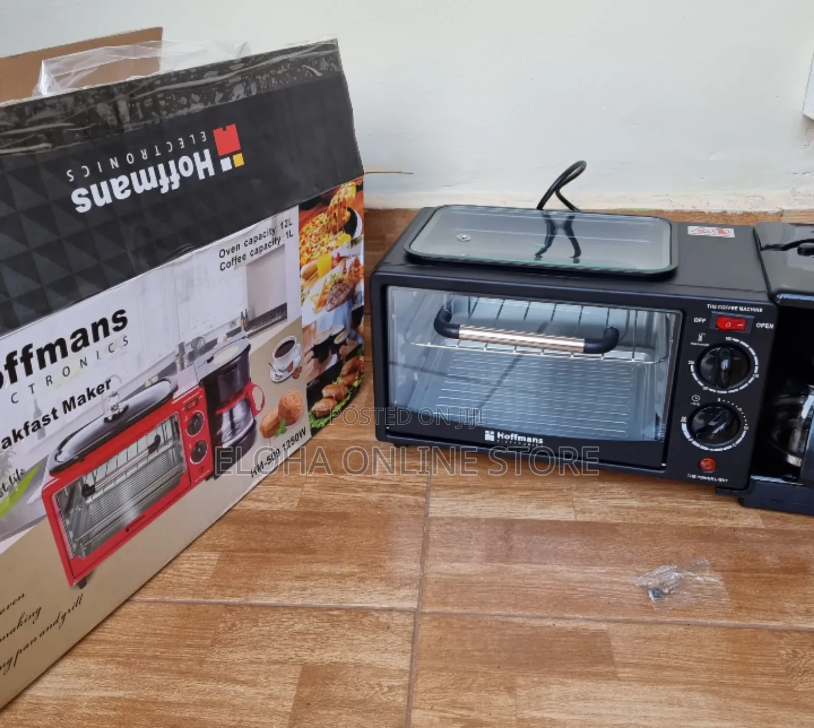 3in1 Portable Electric Oven,Grill and Coffee Maker