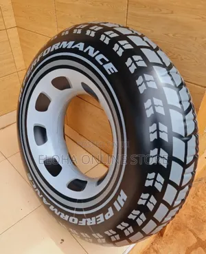New Adult Tyre Design Swimming Pool Floater With Pump