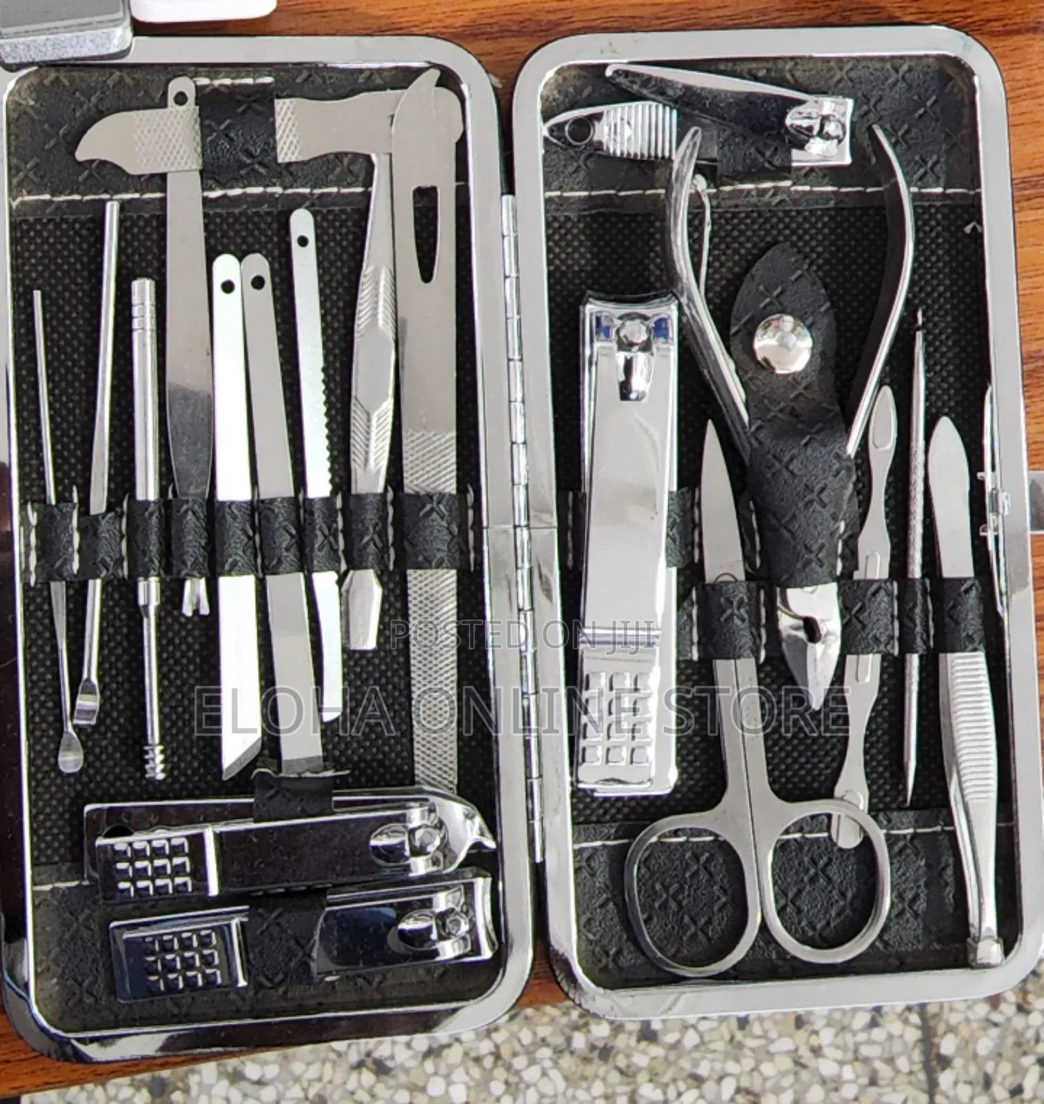 19pcs Nail Clipper Set,Stainless Steel