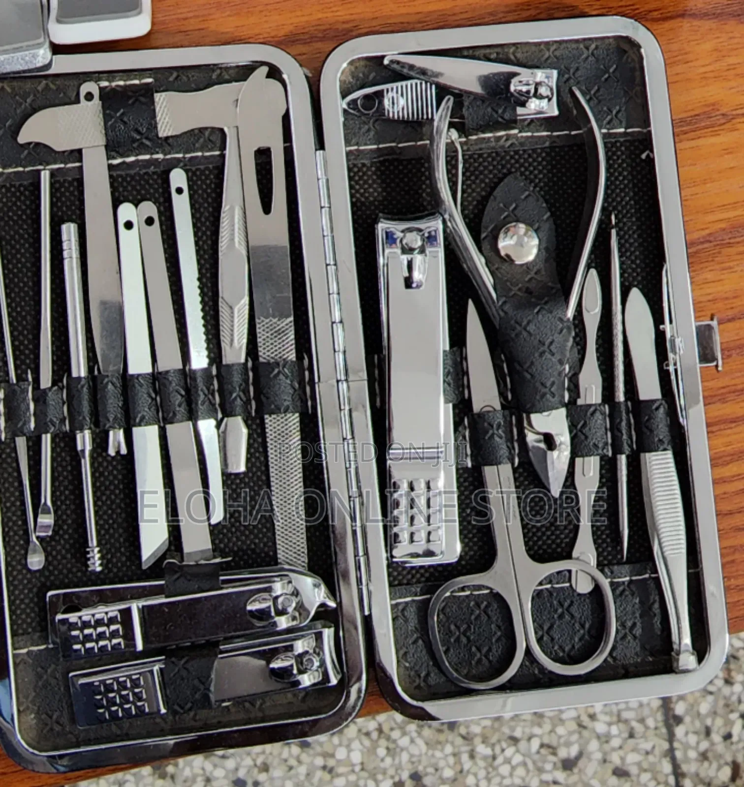 19pcs Nail Clipper Set,Stainless Steel
