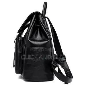 Ladies Leather Bag Backpack