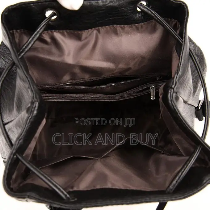 Ladies Leather Bag Backpack