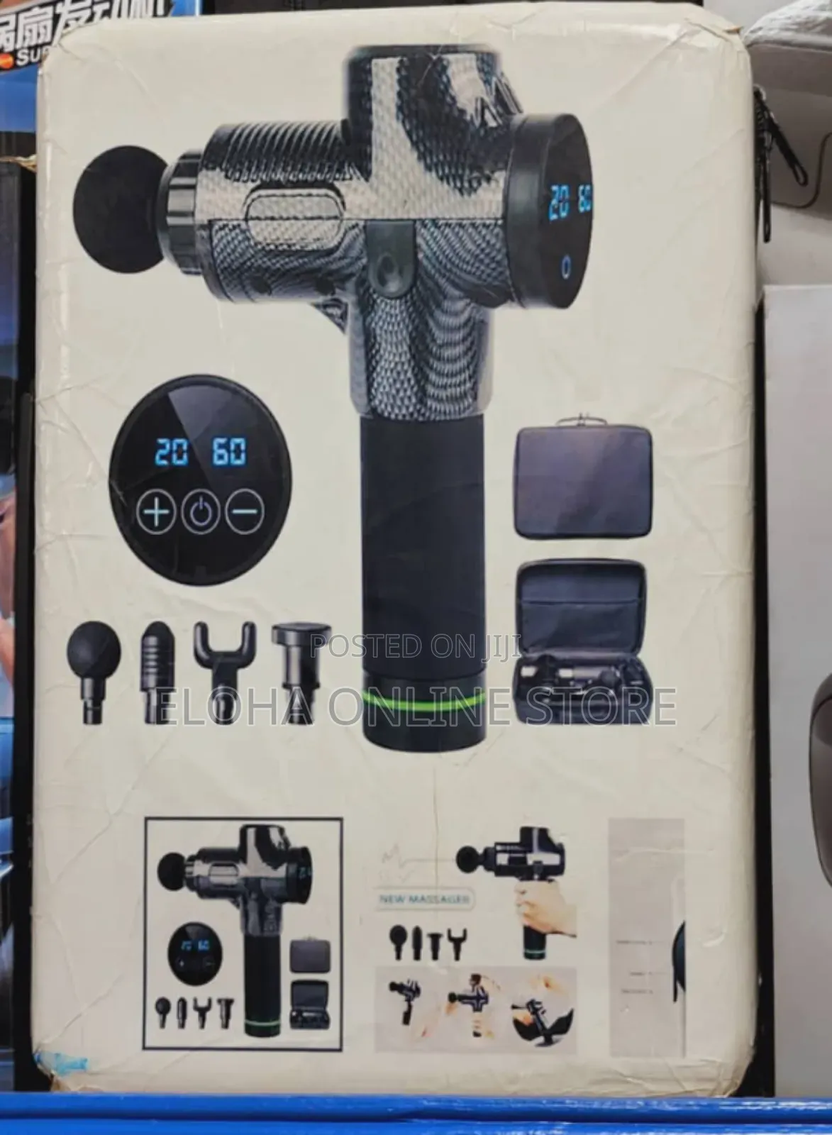 Full Human Body Digital Massage Gun